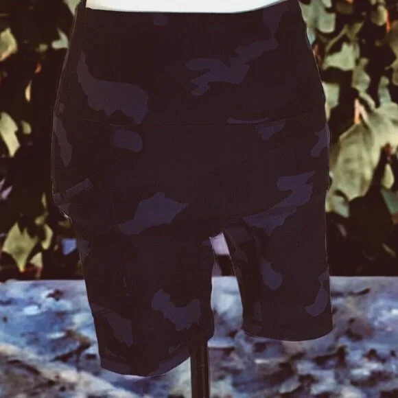 Yogalicious Womens High Waist Biker Shorts Size XS Squat Proof Side Pocket - Picture 13 of 15